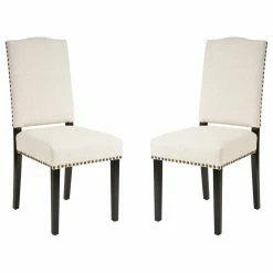 Best reviews of 😀 GDFStudio GDF Studio Stuart Dining Chair, Set Of 2, Beige 🌟