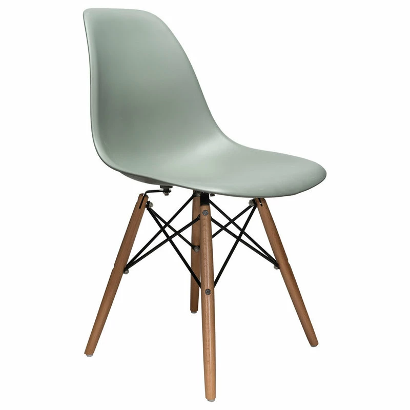 Coupon ✨ CozyBlock Nature Series DSW Molded Dining Chair, Beech Wood Eiffel Legs, Moss Gray 💯 2 Coupon ✨ CozyBlock Nature Series DSW Molded Dining Chair, Beech Wood Eiffel Legs, Moss Gray 💯 - Image 2