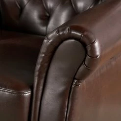 Deals ⭐ GDFStudio Solvang Contemporary Oversized Tufted Leather Club Chair, Hazelnut Brown 🛒 10 Deals ⭐ GDFStudio Solvang Contemporary Oversized Tufted Leather Club Chair, Hazelnut Brown 🛒 -Living Room Furniture Shop 04215f850f931502 3756 w800 h800 b0 p0