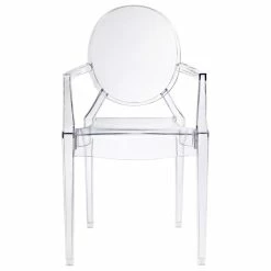 Brand new 😀 LexMod Casper Dining Armchair, Clear, Indoor/Outdoor 🌟 -Living Room Furniture Shop 05c1d0ed00cd1a3c 9435 w800 h800 b1 p0