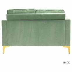 Deals 😉 Karat Home Upholstered Sofa With Loose Back, Sage 😉 -Living Room Furniture Shop 0a012bf10059239e 2028 w800 h800 b1 p0
