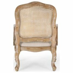 Buy 😍 GDFStudio Biorn French Country Upholstered Dining Armchair, Beige + Natural, Set Of 2 👍 -Living Room Furniture Shop 0a6151d900792c11 1706 w800 h800 b1 p0