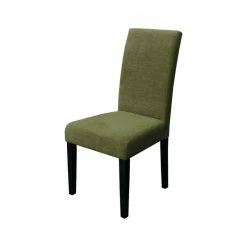 Outlet 👏 Monsoon Pacific Aprilia Dark Red Upholstered Dining Chairs, Set Of 2, Moss Green 🧨