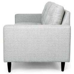 New 🎁 GDFStudio Darcy Contemporary Tufted Fabric 3 Seater Sofa, Light Gray/Dark Brown 👏 -Living Room Furniture Shop 0cd1cb3e0f90668d 1796 w800 h800 b1 p0