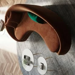 Flash Sale 🛒 Homary Modern Bronze Velvet Curved Sofa Gold Metal Toss Pillow Included, Bronze, Medium ⌛ 9 Flash Sale 🛒 Homary Modern Bronze Velvet Curved Sofa Gold Metal Toss Pillow Included, Bronze, Medium ⌛ -Living Room Furniture Shop 0d117597006bfa9b 4126 w800 h800 b0 p0