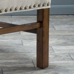 Deals 💯 GDFStudio GDF Studio Claudia Contemporary Upholstered Dining Chairs, Set Of 2, Natural/Bro 😀 -Living Room Furniture Shop 0e41f7200f9314db 9242 w800 h800 b0 p0