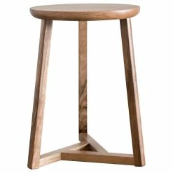 Coupon ❤️ Gingko Furniture Oscar Side Table, Natural Walnut 🤩