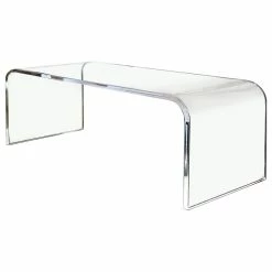 Brand new 🎉 Southeastflorida Acrylic Coffee Cocktail Table Lucite, 44"x 16"x 16", 3/4" Thick 🥰