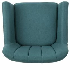 Brand new 🥰 GDFStudio GDF Studio Madelyn Mid Century Modern Fabric Club Chair, Dark Teal 😉 14 Brand new 🥰 GDFStudio GDF Studio Madelyn Mid Century Modern Fabric Club Chair, Dark Teal 😉 -Living Room Furniture Shop 13416b4101b1cf62 5910 w800 h800 b1 p0