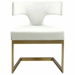 Buy ❤️ MOD The Eve Dining Chair, Cream And Gold, Velvet And Metal 🔔 -Living Room Furniture Shop 13c1f19e02741841 0745 w800 h800 b1 p0