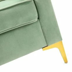 Deals 😉 Karat Home Upholstered Sofa With Loose Back, Sage 😉 -Living Room Furniture Shop 19113521005923a2 2028 w800 h800 b0 p0