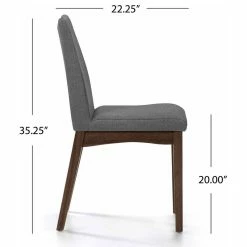 Best Pirce 🔥 GDFStudio GDF Studio Gertrude Fabric & Wood Finish Dining Chairs, Set Of 2, Dark Gray/Waln 😍 14 Best Pirce 🔥 GDFStudio GDF Studio Gertrude Fabric & Wood Finish Dining Chairs, Set Of 2, Dark Gray/Waln 😍 -Living Room Furniture Shop 1ab1e30201bae96a 1233 w800 h800 b1 p0