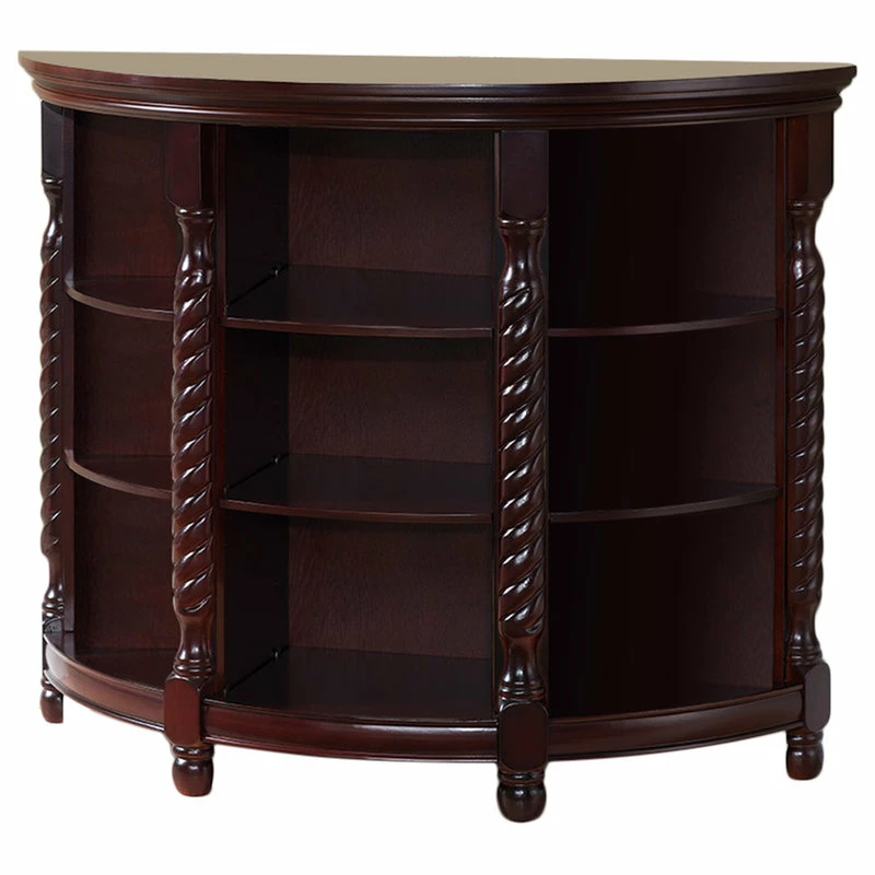 Wholesale 😉 Pilaster Designs Famke Wood Console Table, Cherry ⭐ 1 Wholesale 😉 Pilaster Designs Famke Wood Console Table, Cherry ⭐