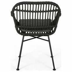 Discount 😍 GDFStudio Rodney Indoor Woven Faux Rattan Chairs With Cushions, Set Of 2, Gray, Dark Gray 🎁 -Living Room Furniture Shop 20c1d18c0f931e28 2048 w800 h800 b1 p0