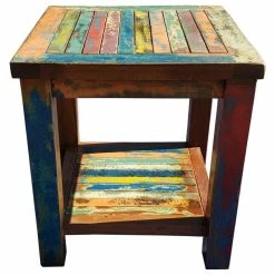 Best Sale 😉 Chic Teak Inc. Marina Del Rey Recycled Teak Wood Boat Side Table 🎁 -Living Room Furniture Shop 20f114ae0de19ed5 1987 w800 h800 b1 p0