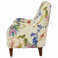 Cheapest 😉 Jennifer Taylor Home Paradise Upholstered Armchair, Tropical Floral Beige 💯 -Living Room Furniture Shop 233127340fe3e9d8 0368 w800 h800 b1 p0