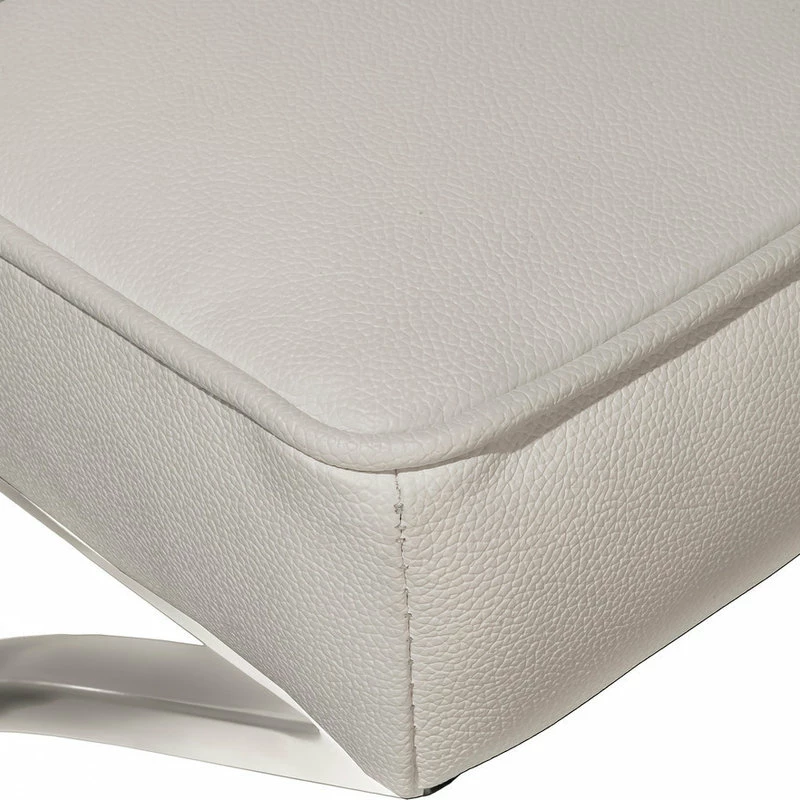 Outlet 🌟 GDFStudio GDF Studio Pandora Modern Button Tufted Bonded Leather Dining Chairs, Set Of 2 🤩 5 Outlet 🌟 GDFStudio GDF Studio Pandora Modern Button Tufted Bonded Leather Dining Chairs, Set Of 2 🤩 - Image 5