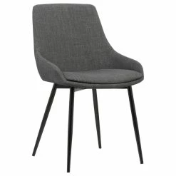 Best deal ๐ฅฐ Armen Living Mia Contemporary Dining Chair - Charcoal ๐