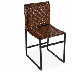 Top 10 😀 MOD The Nicco Dining Chair, Brown, Leather 😍
