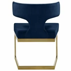 Flash Sale 🎉 MOD The Eve Dining Chair, Navy And Gold, Velvet And Metal ⌛ -Living Room Furniture Shop 28117f5302741603 0748 w800 h800 b1 p0