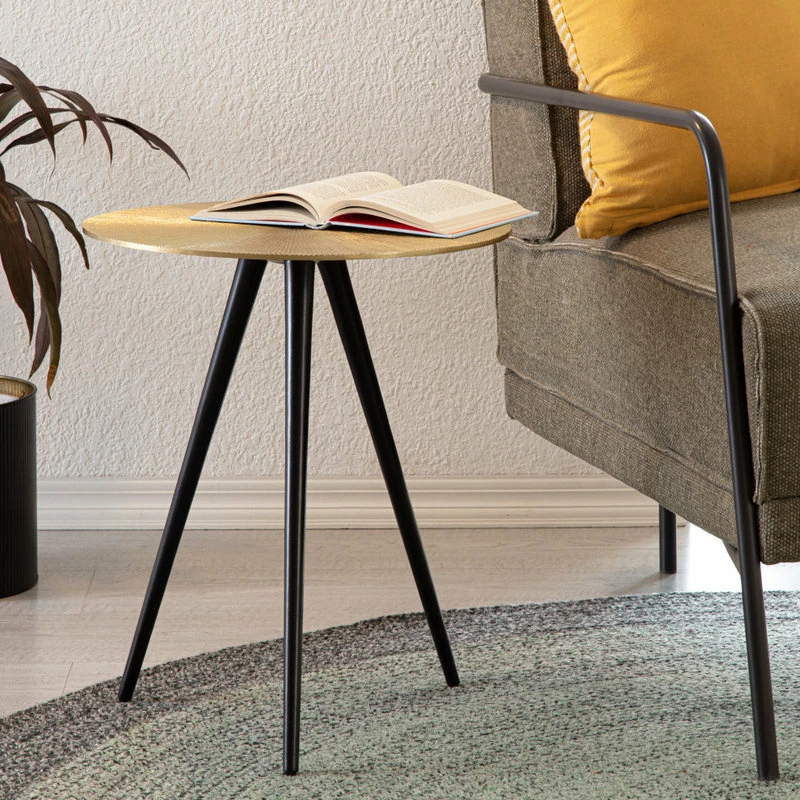 Cheapest ๐ Madeleine Home Inc. Alber Side Table, Gold ๐ฅฐ 4 Cheapest ๐ Madeleine Home Inc. Alber Side Table, Gold ๐ฅฐ - Image 4