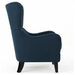 Best Sale 🧨 GDFStudio GDF Studio Quinn Navy Blue Fabric Sofa Chair, Navy Blue 🧨 -Living Room Furniture Shop 3191d28e039c0610 9784 w800 h800 b1 p0