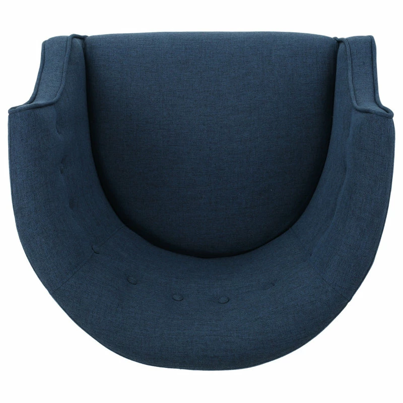 Brand new 💯 GDFStudio GDF Studio Davidson Tub Design Upholstered Accent Chair, Navy Blue 🤩 8 Brand new 💯 GDFStudio GDF Studio Davidson Tub Design Upholstered Accent Chair, Navy Blue 🤩 - Image 8