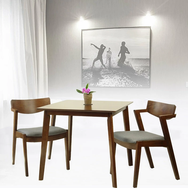 Flash Sale 💯 RattanUSA Modern Armchairs, Solid Wood, Medium Brown, Set Of 2 🌟 5 Flash Sale 💯 RattanUSA Modern Armchairs, Solid Wood, Medium Brown, Set Of 2 🌟 - Image 5