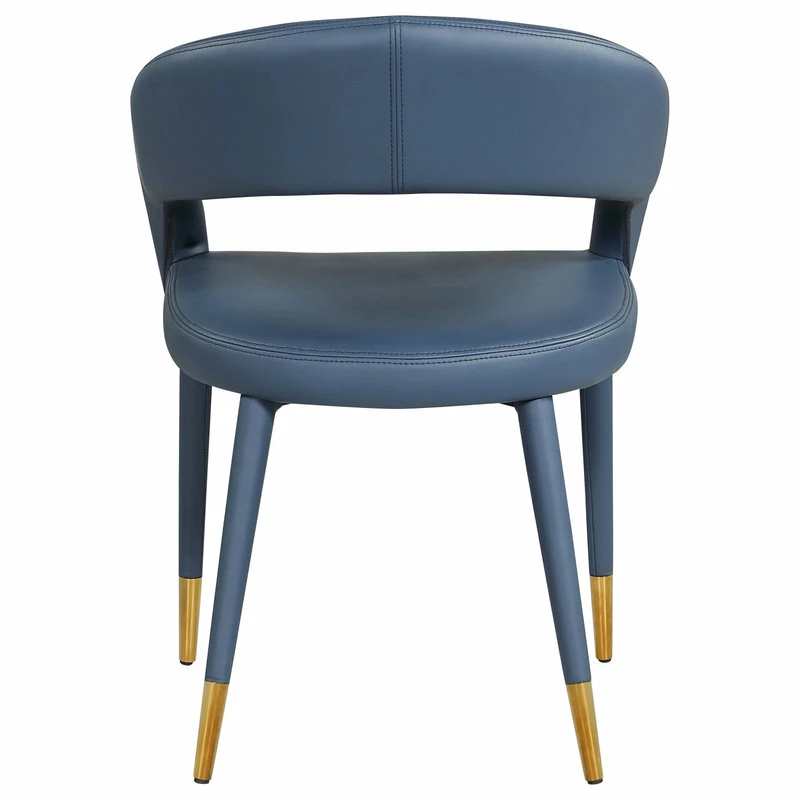Deals 🔔 Meridian Furniture Destiny Dining Chair, Navy, Faux Leather 👍 2 Deals 🔔 Meridian Furniture Destiny Dining Chair, Navy, Faux Leather 👍 - Image 2