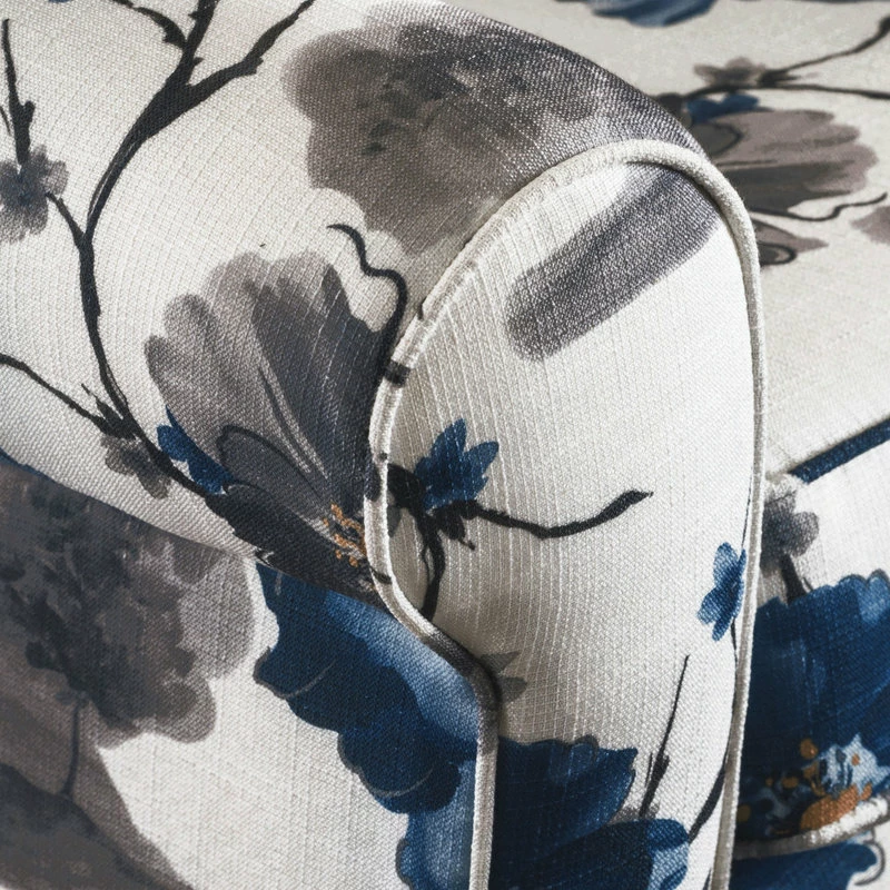 Top 10 ⌛ GDFStudio GDF Studio Manon Blue & White Floral Print Fabric Club Chair 💯 4 Top 10 ⌛ GDFStudio GDF Studio Manon Blue & White Floral Print Fabric Club Chair 💯 - Image 4