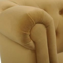 Hot Sale 🔔 Jennifer Taylor Home Katherine Tufted Accent Chair, Mustard Gold Velvet 😀 -Living Room Furniture Shop 3b8138c60022c89e 0510 w800 h800 b0 p0