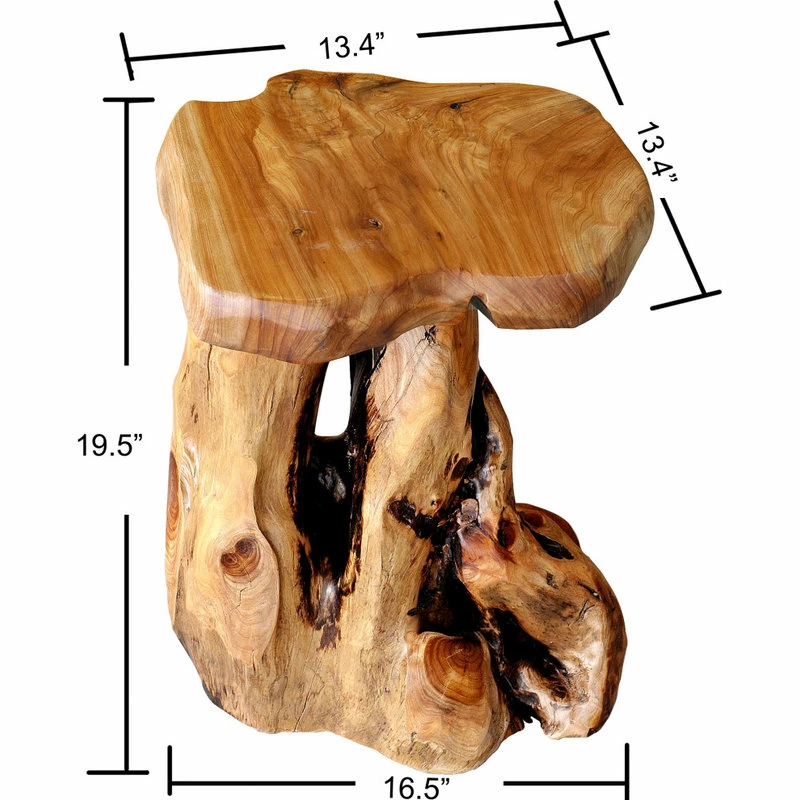 Cheapest 🎉 Greenage Cedar Roots Table Stand, Cedar, 14"x16.5"x19.5" 🎉 4 Cheapest 🎉 Greenage Cedar Roots Table Stand, Cedar, 14"x16.5"x19.5" 🎉 - Image 4
