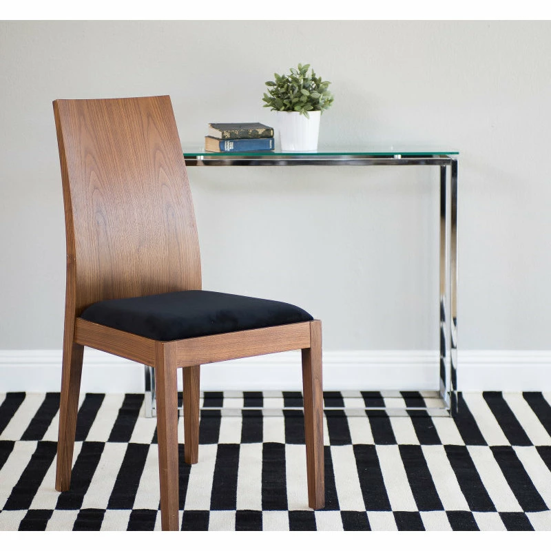 Promo ⌛ Euro Style Sandor Console Table, Clear Glass/Chrome 🛒 6 Promo ⌛ Euro Style Sandor Console Table, Clear Glass/Chrome 🛒 - Image 6