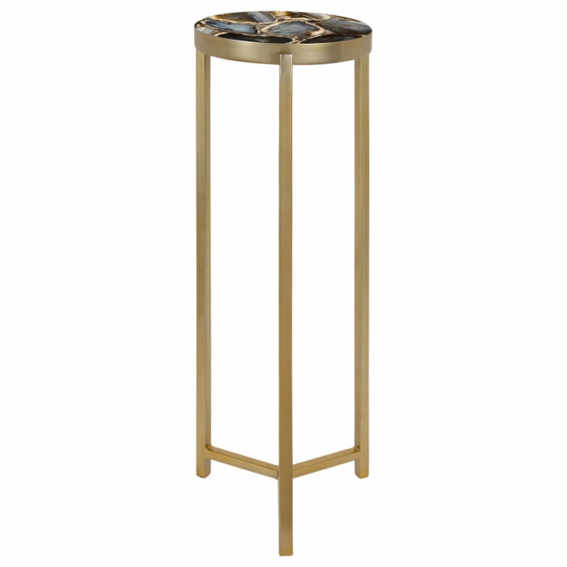 Promo 🔥 Uniek Aguilar Glam Drink Table, Gold/Black 8x8x23 🤩 3 Promo 🔥 Uniek Aguilar Glam Drink Table, Gold/Black 8x8x23 🤩 - Image 3
