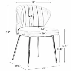 Promo 🛒 MOD The Audrey Dining Chair, Velvet, Set Of 2, Fuchsia 🌟 -Living Room Furniture Shop 3e0156cf038018bf 9620 w800 h800 b1 p0