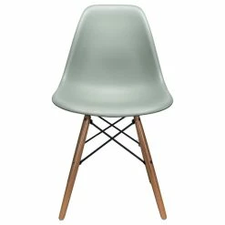 Coupon โจ CozyBlock Nature Series DSW Molded Dining Chair, Beech Wood Eiffel Legs, Moss Gray ๐ฏ