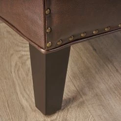 Budget ✔️ GDFStudio GDF Studio Carlton Tub Design Club Chair With Nailheads Accents, Brown Leather ❤️ -Living Room Furniture Shop 3e91ca0c01de5301 0892 w800 h800 b0 p0