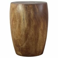 Flash Sale 😀 Kammika Import Export Co., Ltd (Thailand) Haussmann® Wood Merlot End Table 15 D X 20 Inch High Walnut Oil 👏 -Living Room Furniture Shop 43e1ea0202ce6a21 5214 w800 h800 b1 p0