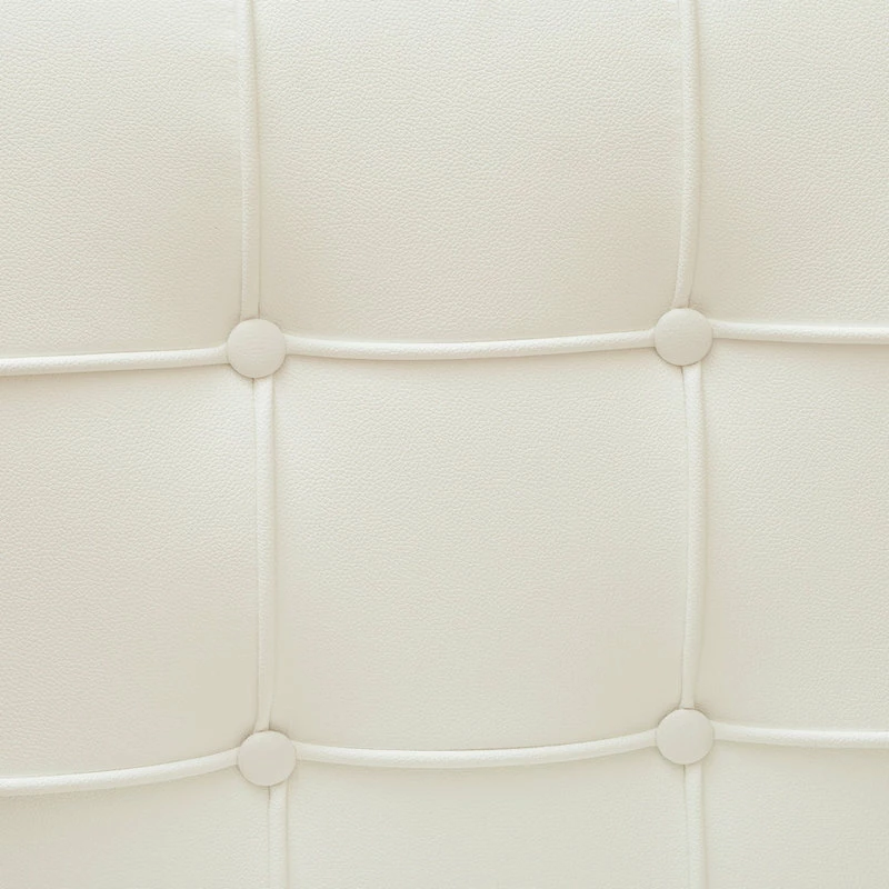 Outlet 🌟 GDFStudio GDF Studio Pandora Modern Button Tufted Bonded Leather Dining Chairs, Set Of 2 🤩 3 Outlet 🌟 GDFStudio GDF Studio Pandora Modern Button Tufted Bonded Leather Dining Chairs, Set Of 2 🤩 - Image 3