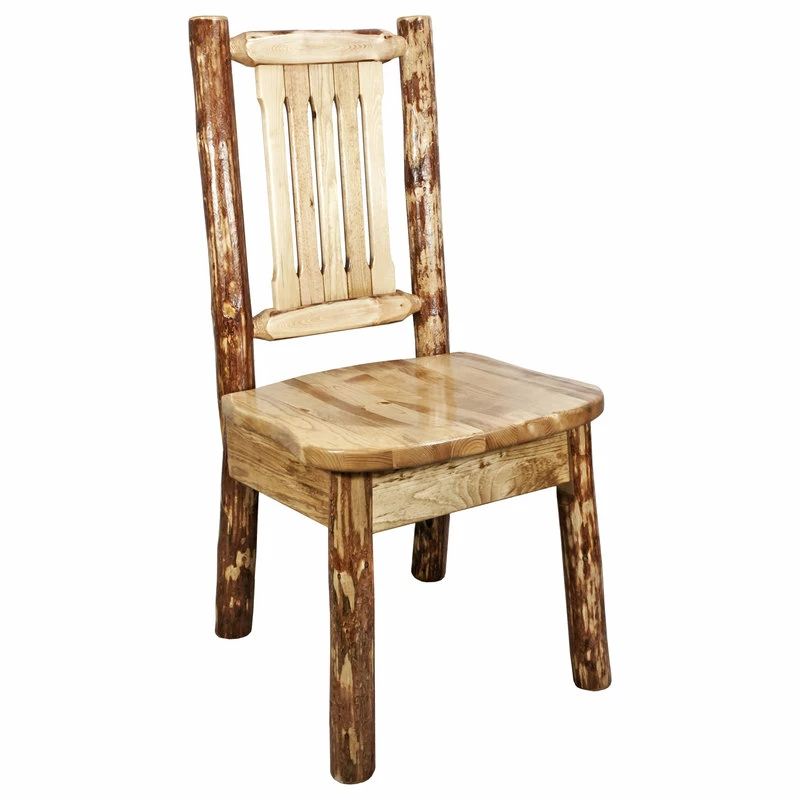 Outlet ๐ฏ Montana Woodworks Glacier Country Solid Wood Side Chair In Brown ๐ 1 Outlet ๐ฏ Montana Woodworks Glacier Country Solid Wood Side Chair In Brown ๐