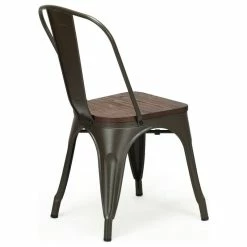 Best Sale 🌟 Costway Set Of 4 Style Metal Dining Side Chair Wood Seat Stackable Bistro Cafe 💯 13 Best Sale 🌟 Costway Set Of 4 Style Metal Dining Side Chair Wood Seat Stackable Bistro Cafe 💯 -Living Room Furniture Shop 48f1a8b00e5dc225 4292 w800 h800 b1 p0