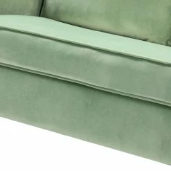 Deals 😉 Karat Home Upholstered Sofa With Loose Back, Sage 😉 -Living Room Furniture Shop 49e1619f0059239f 2028 w800 h800 b0 p0