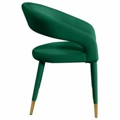 Discount 🎁 Meridian Furniture Destiny Dining Chair, Green, Velvet ✔️ -Living Room Furniture Shop 50e1e80b018ee73a 3389 w800 h800 b1 p0