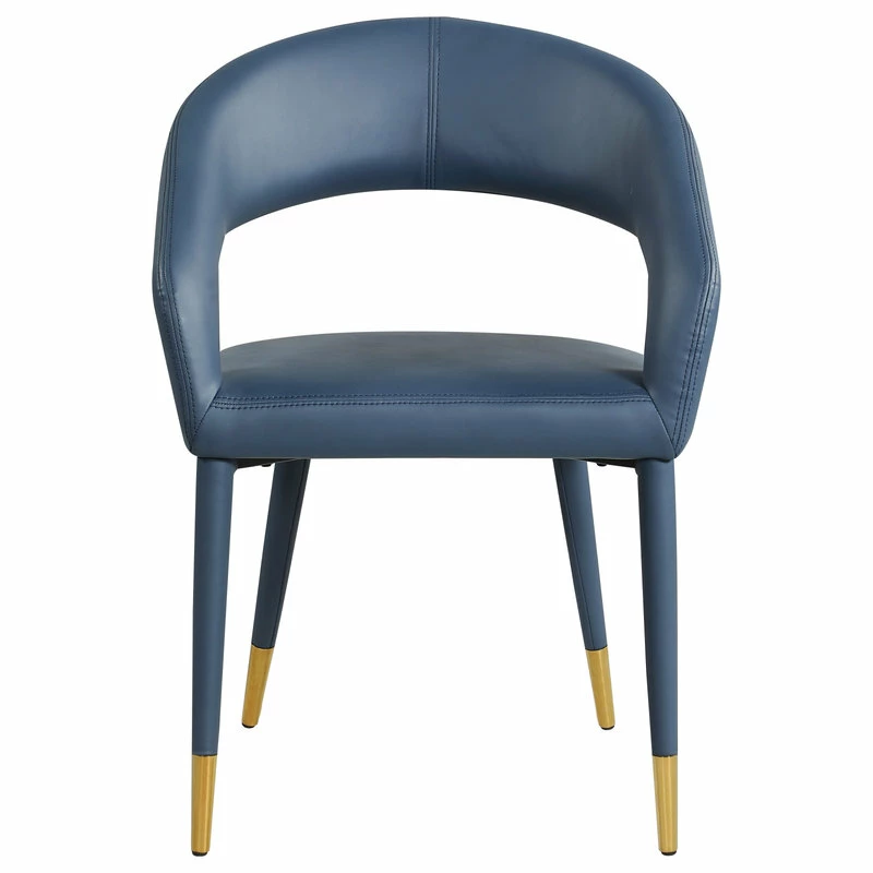 Deals 🔔 Meridian Furniture Destiny Dining Chair, Navy, Faux Leather 👍 4 Deals 🔔 Meridian Furniture Destiny Dining Chair, Navy, Faux Leather 👍 - Image 4