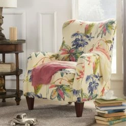 Cheapest 😉 Jennifer Taylor Home Paradise Upholstered Armchair, Tropical Floral Beige 💯 -Living Room Furniture Shop 5451356a0fe3e9d2 0368 w800 h800 b0 p0