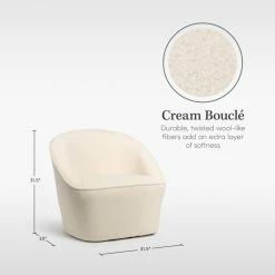 Budget 👍 ELuxury Barrel Swivel Chairs, Cream Boucle 🎉 13 Budget 👍 ELuxury Barrel Swivel Chairs, Cream Boucle 🎉 -Living Room Furniture Shop 57115ff3032e03e7 1615 w800 h800 b0 p0