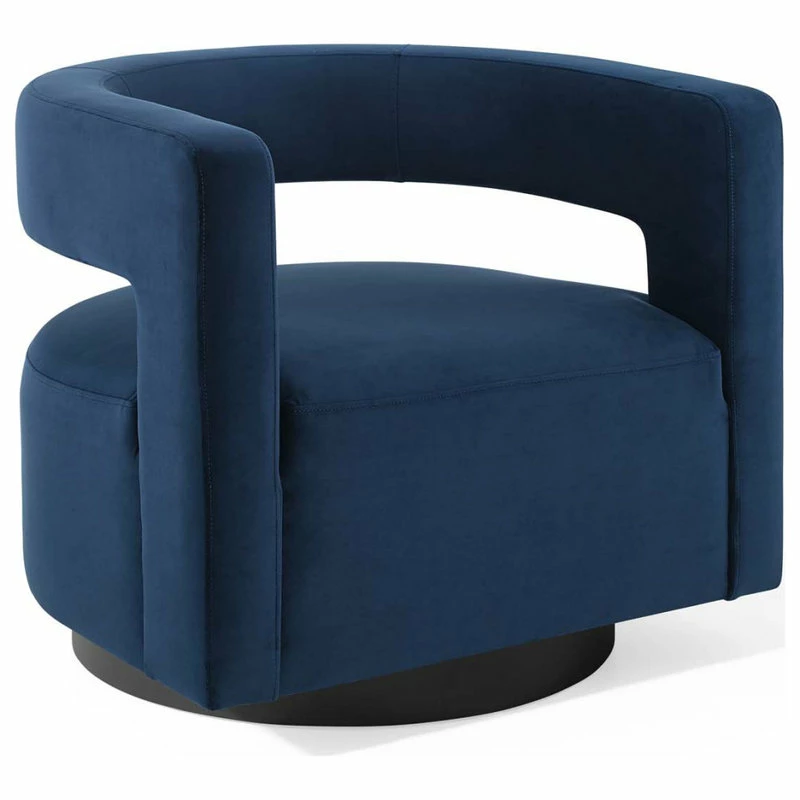 Flash Sale 🥰 Spin Cutaway Performance Velvet Swivel Armchair By Modway 🛒 1 Flash Sale 🥰 Spin Cutaway Performance Velvet Swivel Armchair By Modway 🛒