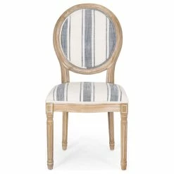 Best Pirce 👍 GDFStudio Lariya French Country Fabric Dining Chairs (Set Of 2), Dark Blue Line + Natural ✔️ 13 Best Pirce 👍 GDFStudio Lariya French Country Fabric Dining Chairs (Set Of 2), Dark Blue Line + Natural ✔️ -Living Room Furniture Shop 5a61890500527341 8731 w800 h800 b1 p0