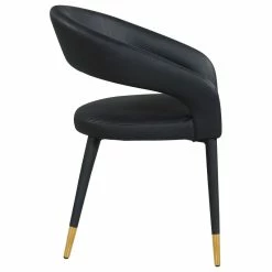 Buy ✔️ MOD The Prescott Dining Chair, Black, Faux Leather ⌛ 12 Buy ✔️ MOD The Prescott Dining Chair, Black, Faux Leather ⌛ -Living Room Furniture Shop 5a9166bf018ee874 0745 w800 h800 b1 p0