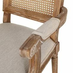 Discount 🌟 GDFStudio Zentner Wood And Cane Upholstered Dining Chair, Beige + Natural, Set Of 2 🥰 -Living Room Furniture Shop 5d813b8700d3e1ce 0189 w800 h800 b0 p0